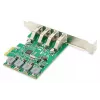 DIGITUS USB 3.0 PCI-E papildymo kortelė, 4 prievadai A/F, VL805, maitinama iš PCIe