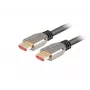 HDMI kabelis LANBERG CA-HDMI-30CU-0018-BK — HDMI 2.1, 1,8 m, 48 Gbit/s, 7680×4320, 240 Hz, ARC, eARC/Ethernet palaikymas