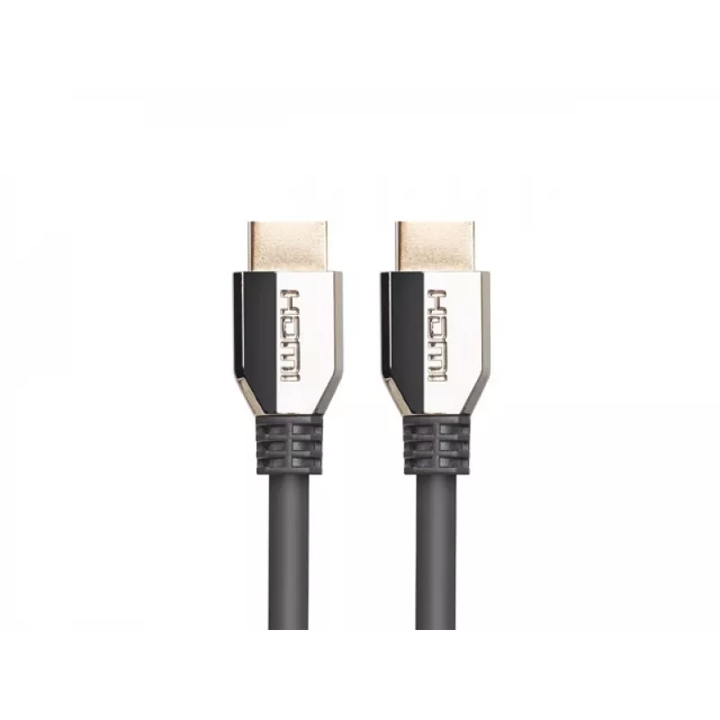 Lanberg CA-HDMI-30CU-0018-BK HDMI v2.1 kabelis, 1,8 m, 8K 60 Hz, juodas