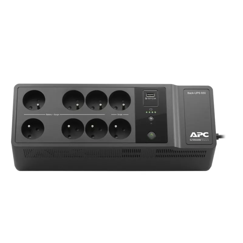 APC BE650G2-FR nepertraukiamo maitinimo šaltinis (UPS) Atsarginis (Offline) 0,65 kVA 400 W