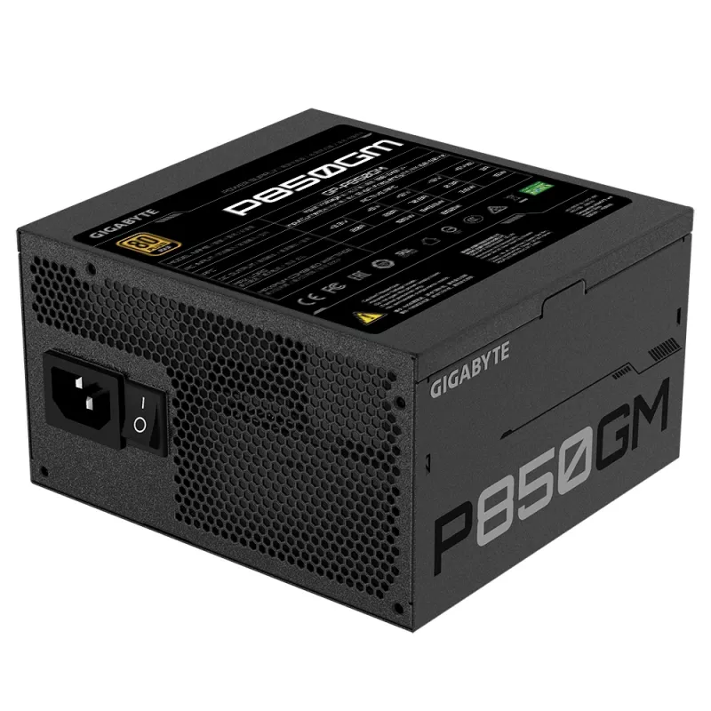 GIGABYTE P850GM maitinimo blokas 850 W 20+4 pin ATX ATX Juoda