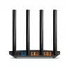 TP-Link Archer C6U belaidis maršrutizatorius Gigabit Ethernet dviejų juostų (2,4 GHz / 5 GHz) Juodas