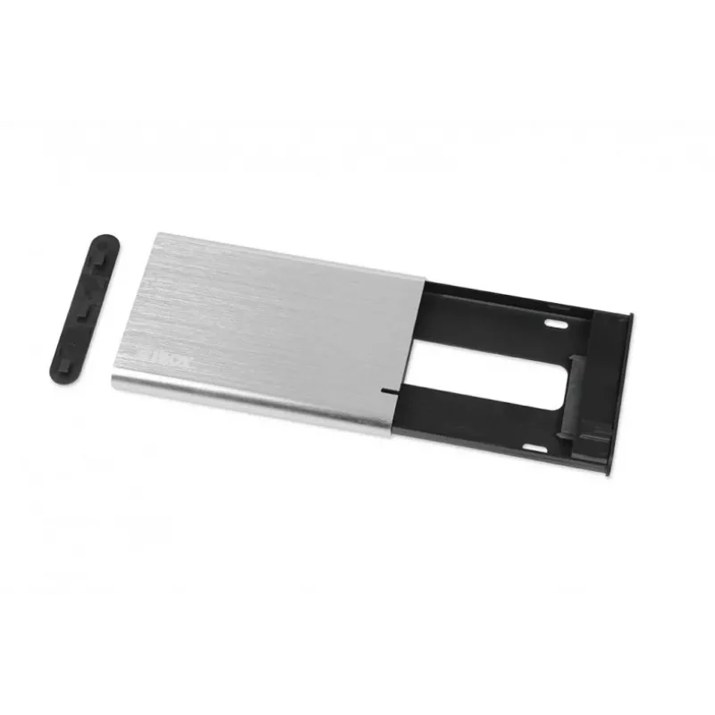 Išorinis dėklas kietajam diskui / SSD IBOX HD-05 — 2,5 colio SATA III, USB 3.2 Gen 1 (5 Gbit/s), Micro-USB B, iki 10 TB, pilka