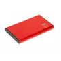 Išorinis dėklas HDD/SSD IBOX HD-05 Raudonas 2.5 colio — USB 3.2 Gen 1 (5 Gbit/s), JMicron JMS578, iki 10 TB