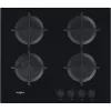 Whirlpool AKT 616/NB Juoda įmontuojama 60 cm dujinė kaitlentė 4 zonos