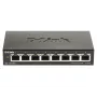 D-Link DGS-1100-08V2 valdomas L2 Gigabit Ethernet (10/100/1000) jungiklis, juodas