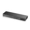 Zyxel GS2220-28-EU0101F valdomas L2 Gigabit Ethernet tinklo jungiklis (24 prievadai, 10/100/1000) juodas