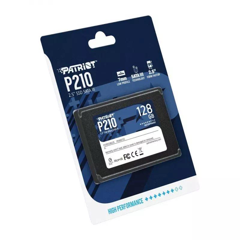 Patriot Memory P210 2.5 colio 128GB SATA III 450/350 MB/s