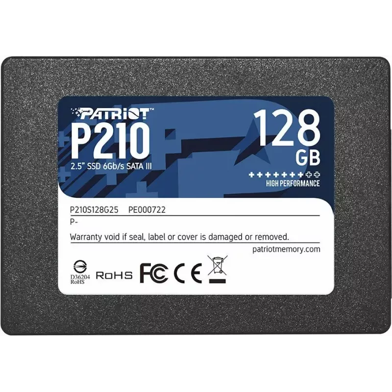 Patriot Memory P210 2.5 colio 128GB SATA III 450/350 MB/s