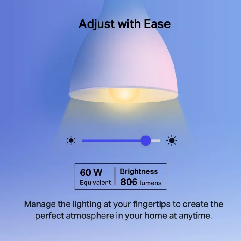 TP-Link Tapo L530E išmanioji Wi-Fi LED lemputė, daugiaspalvė, E27