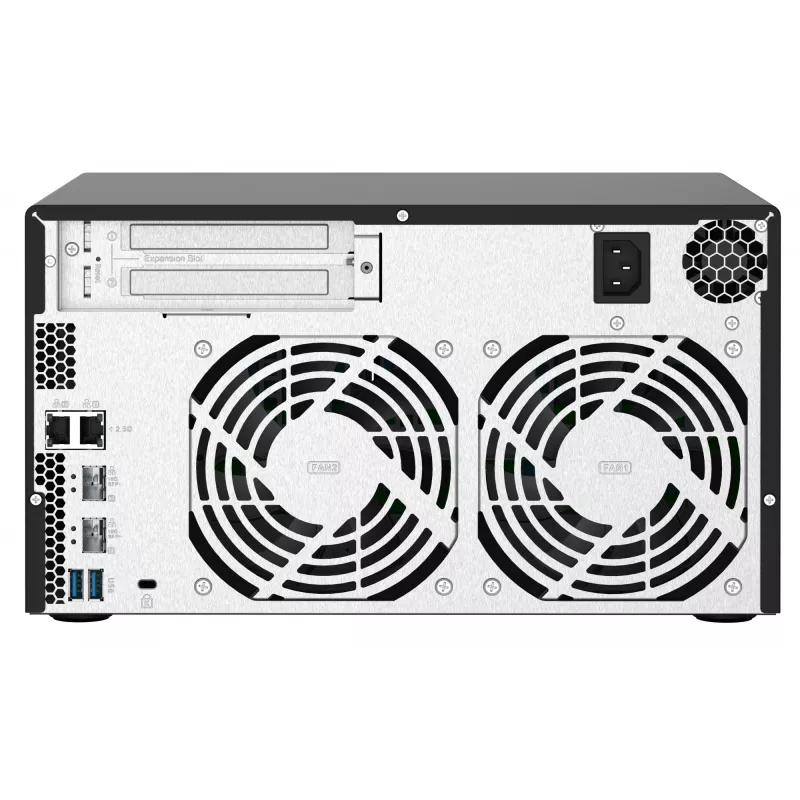 QNAP TS-832PX NAS bokštinis Annapurna Labs AL324 4 GB DDR4 0 TB QNAP Turbo System aliuminis, juodas