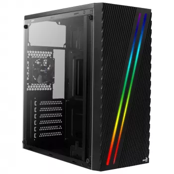 Aerocool Streak Midi Tower Juodas
