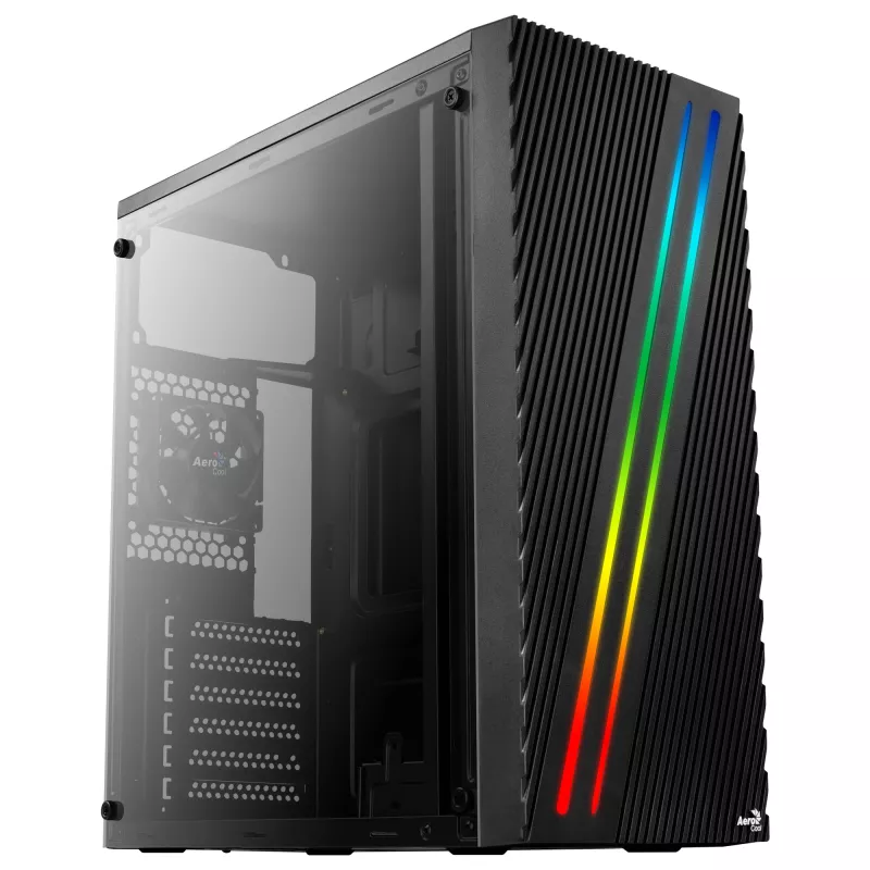Aerocool Streak Midi Tower Juodas
