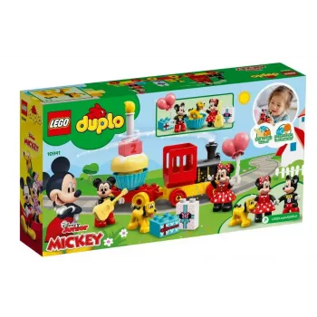 LEGO DUPLO rinkinys 10941 Mikio ir Minės gimtadienis – 22 detalės, nuo 2 metų