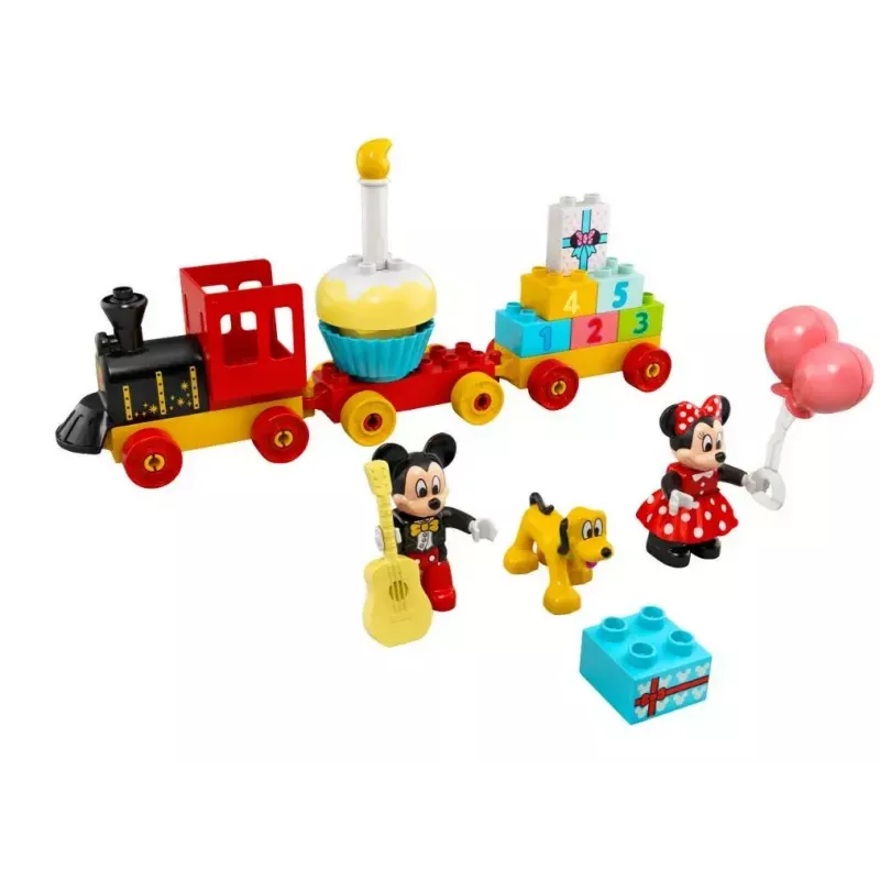 LEGO DUPLO rinkinys 10941 Mikio ir Minės gimtadienis – 22 detalės, nuo 2 metų