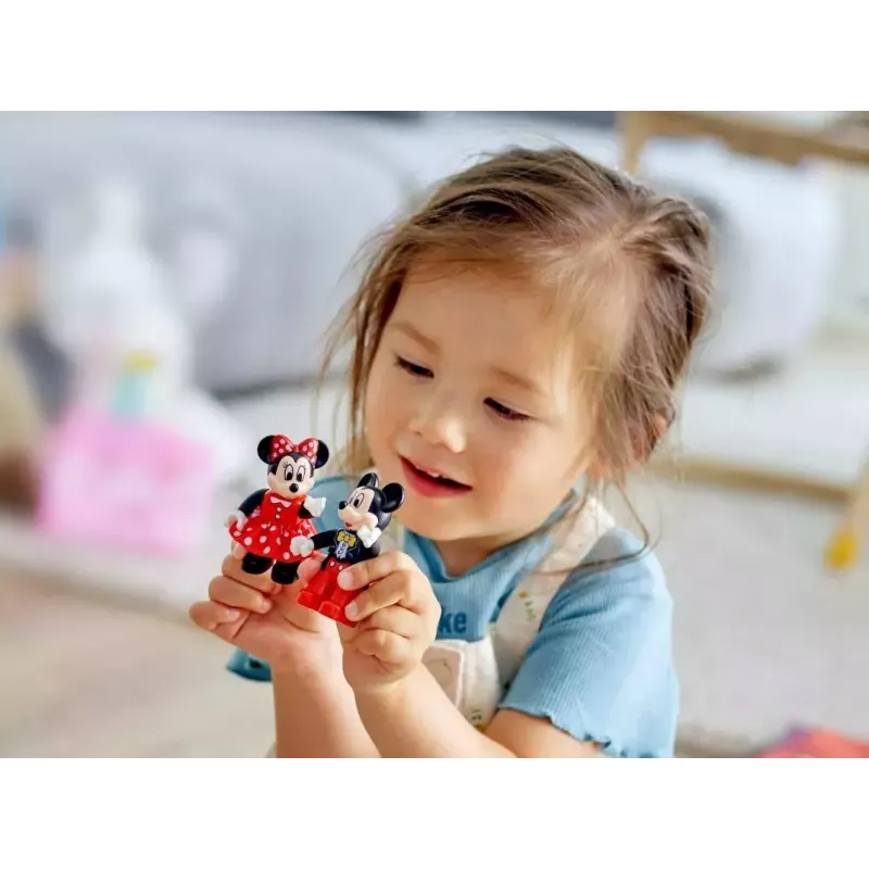 LEGO DUPLO rinkinys 10941 Mikio ir Minės gimtadienis – 22 detalės, nuo 2 metų