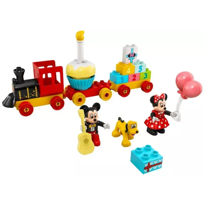 LEGO DUPLO rinkinys 10941 Mikio ir Minės gimtadienis – 22 detalės, nuo 2 metų