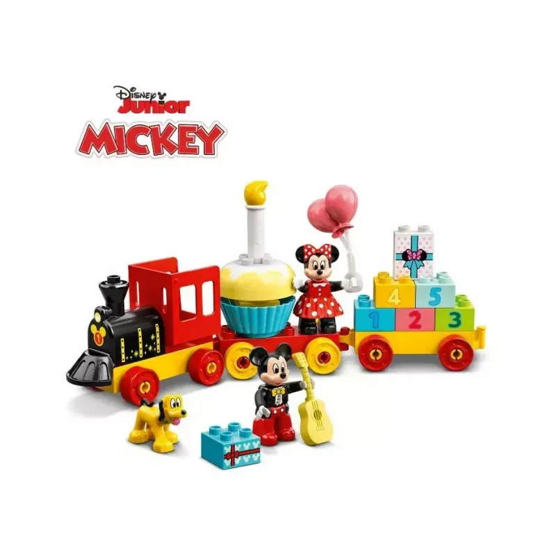 LEGO DUPLO rinkinys 10941 Mikio ir Minės gimtadienis – 22 detalės, nuo 2 metų