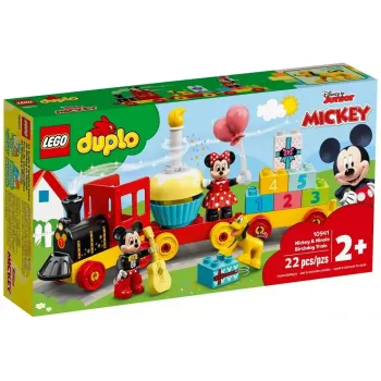 LEGO DUPLO rinkinys 10941 Mikio ir Minės gimtadienis – 22 detalės, nuo 2 metų