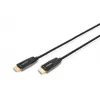 DIGITUS HDMI AOC hibridinis šviesolaidinis laidas, tipo A kištukas/kištukas, 10 m, UHD 8K@60Hz, CE, juodos spalvos