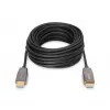 DIGITUS HDMI AOC hibridinis šviesolaidinis laidas, Type A M/M, 15m, UHD 8K@60Hz, CE, juodas