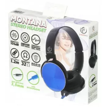 Stereo ausinės Rebeltec MONTANA BLU