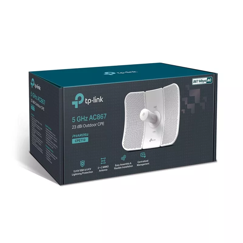 Belaidžio ryšio prieigos taškas TP-Link CPE710 5 GHz 802.11ac