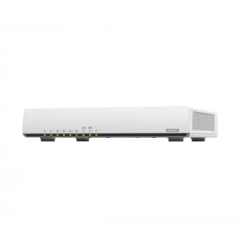 QNAP QHora-301W belaidis maršrutizatorius 10 Gigabit Ethernet dviejų juostų (2,4 GHz / 5 GHz) Baltas