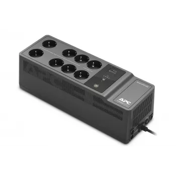 APC Back-UPS 650VA 230V 1 USB įkrovimo prievadas – nepertraukiamo maitinimo šaltinis (UPS) 0,65 kVA 400 W 8 kištukinių lizdų