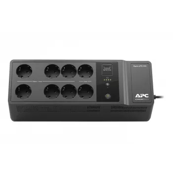 APC Back-UPS 650VA 230V 1 USB įkrovimo prievadas – nepertraukiamo maitinimo šaltinis (UPS) 0,65 kVA 400 W 8 kištukinių lizdų