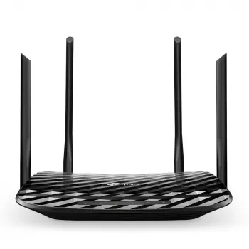 TP-Link Archer A6 belaidis maršrutizatorius AC1200 Gigabit Ethernet dviejų juostų (2,4 GHz / 5 GHz) juodas