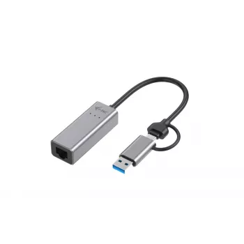 i-tec Metal USB-C/USB-A 2.5Gbps Ethernet adapteris