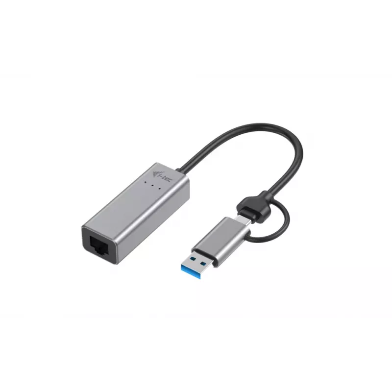i-tec Metal USB-C/USB-A 2.5Gbps Ethernet adapteris