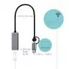 i-tec Metal USB-C/USB-A 2.5Gbps Ethernet adapteris