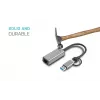 i-tec Metal USB-C/USB-A 2.5Gbps Ethernet adapteris