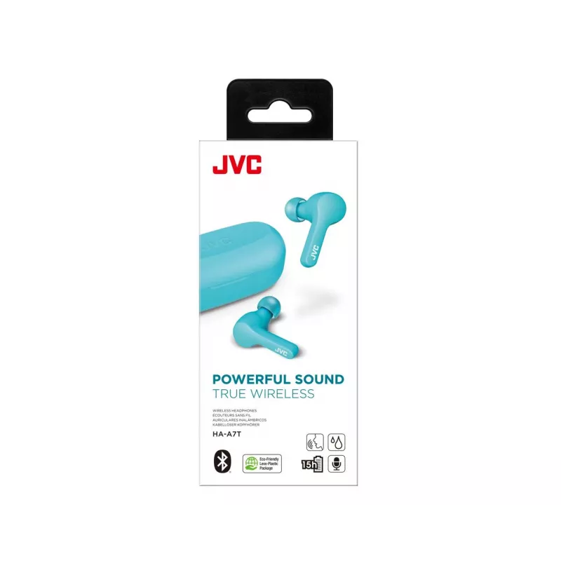 JVC HA-A7T-AN belaidės ausinės „Gumy“ True Wireless mėlynos
