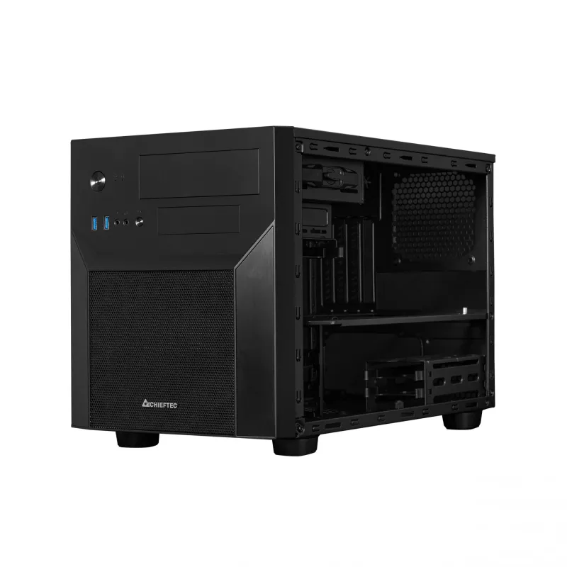 Kompiuterio korpusas Chieftec CI-02B-OP Cube Black