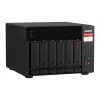 QNAP TS-673A NAS bokštas Ryzen Embedded V1500B 8 GB DDR4 0 TB QNAP Turbo System juodas