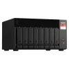 QNAP TS-873A NAS bokštinis serveris Ryzen Embedded V1500B 8 GB DDR4 0 TB QNAP Turbo System juodas