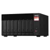 QNAP TS-873A NAS bokštinis serveris Ryzen Embedded V1500B 8 GB DDR4 0 TB QNAP Turbo System juodas