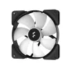 FRACTAL DESIGN Aspect 14 RGB Pwm ventiliatorius juodas rėmas
