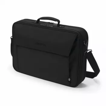DICOTA Eco Multi Plus BASE – 14-15.6 col. nešiojamojo kompiuterio dėklas, juodas / 300d rPET poliesteris