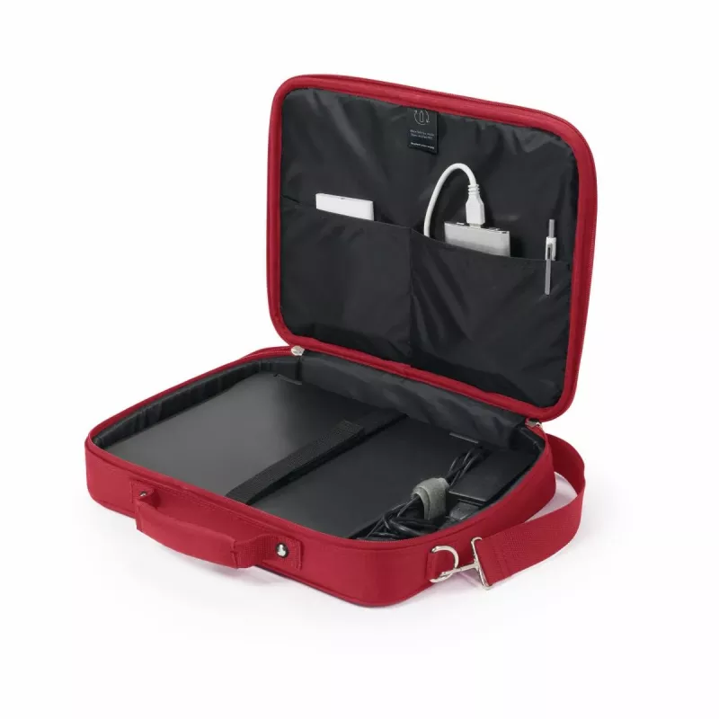 Dėklas nešiojamam kompiuteriui DICOTA Eco Multi Base 14-15.6 col. raudonas / perdirbtas poliesteris