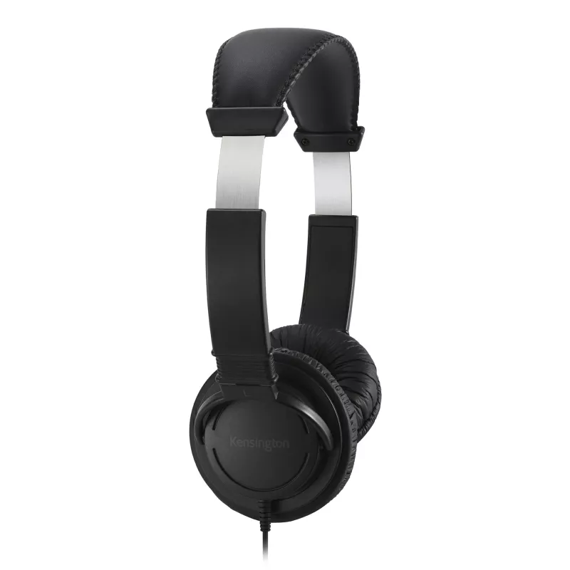 Kensington Classic USB-C ausinės su mikrofonu, laidinės, skambučiams/muzikai, juodos