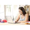 Kensington Classic USB-C ausinės su mikrofonu, laidinės, skambučiams/muzikai, juodos