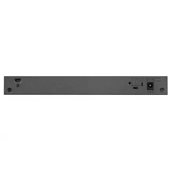 NETGEAR GS108LP nevaldomas Gigabit Ethernet (10/100/1000) jungiklis su PoE, 1U, juodas/pilka