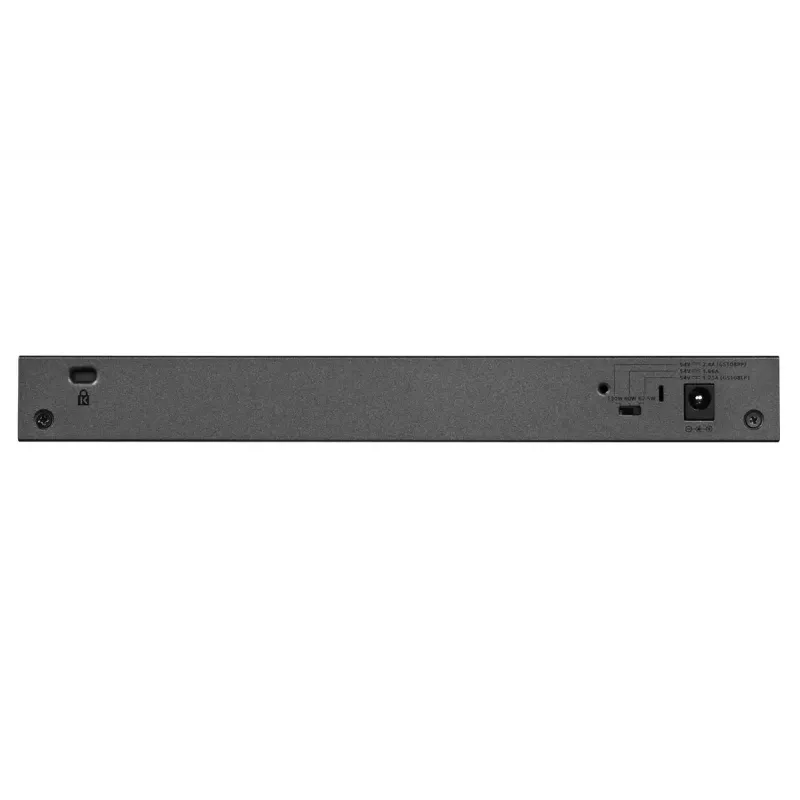 NETGEAR GS108LP nevaldomas Gigabit Ethernet (10/100/1000) jungiklis su PoE, 1U, juodas/pilka