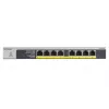 NETGEAR GS108LP nevaldomas Gigabit Ethernet (10/100/1000) jungiklis su PoE, 1U, juodas/pilka