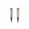 HDMI kabelis LANBERG CA-HDMI-20FB-0200-BK 20 m, HDMI 2.0, Type A kištukas–kištukas, 18 Gbit/s, 4K@60Hz (3840×2160), HDR, ARC, Ethernet