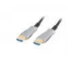 HDMI laidas LANBERG CA-HDMI-20FB-0400-BK — 40 m, HDMI 2.0 Type A kištukas–kištukas, 18 Gbit/s, 4K@144Hz, HDR, ARC, Ethernet